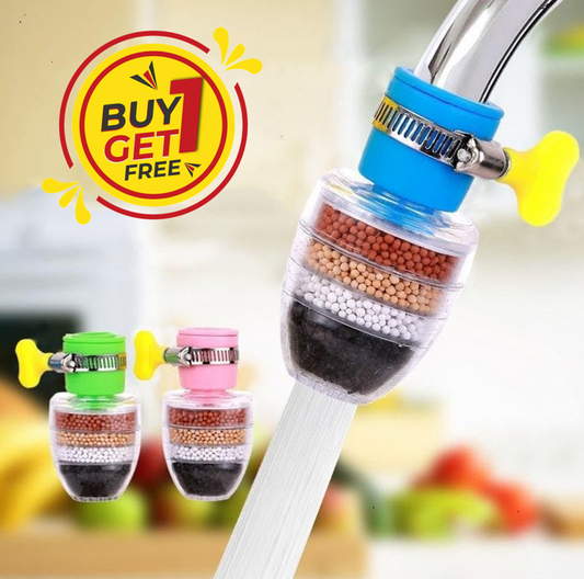Carbon-Clean™ -  Activated Charcoal Water Faucet Filter 💧✨ (Buy 1 Get 1 Free🔥🔥)